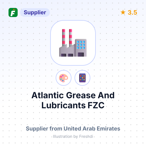 Atlantic Grease And Lubricants FZC – summary card, no photo uploaded yet