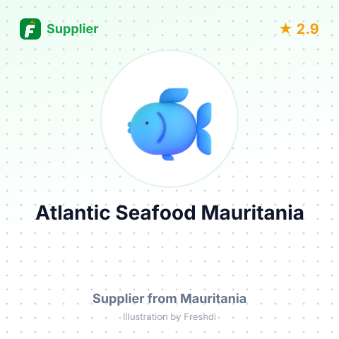 Atlantic Seafood Mauritania – summary card, no photo uploaded yet