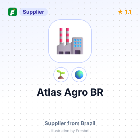 Atlas Agro BR – summary card, no photo uploaded yet