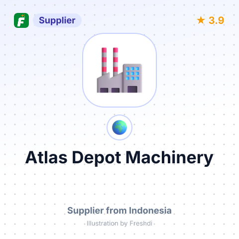 Atlas Depot Machinery – summary card, no photo uploaded yet