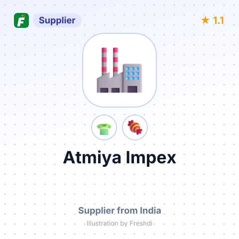 Atmiya Impex – summary card, no photo uploaded yet