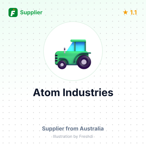Atom Industries – summary card, no photo uploaded yet