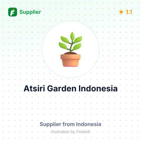 Atsiri Garden Indonesia – summary card, no photo uploaded yet