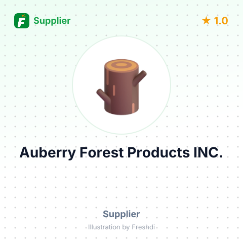 Auberry Forest Products INC. – summary card, no photo uploaded yet