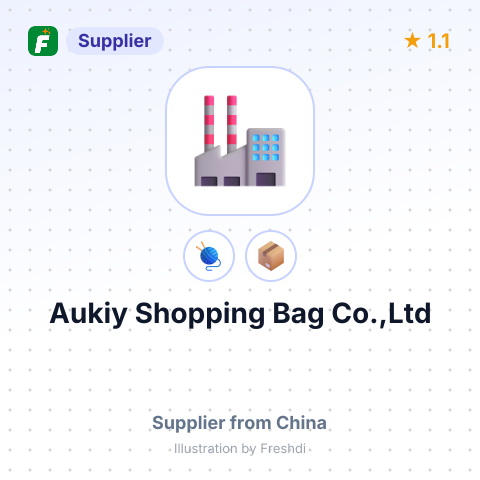 Aukiy Shopping Bag Co.,Ltd – summary card, no photo uploaded yet