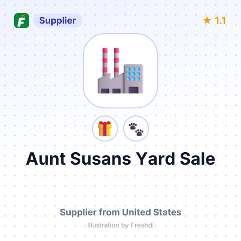 Aunt Susans Yard Sale – summary card, no photo uploaded yet