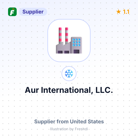 Aur International, LLC. – summary card, no photo uploaded yet
