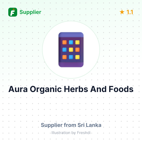 Aura Organic Herbs And Foods  – summary card, no photo uploaded yet