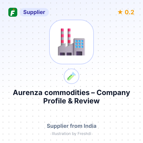 Aurenza commodities – summary card, no photo uploaded yet