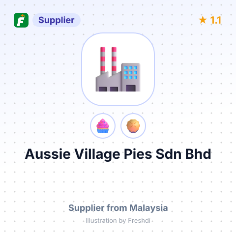 Aussie Village Pies Sdn Bhd – summary card, no photo uploaded yet