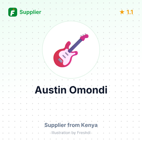 Austin Omondi – summary card, no photo uploaded yet