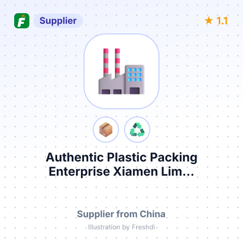 Authentic Plastic Packing Enterprise Xiamen Lim... – summary card, no photo uploaded yet