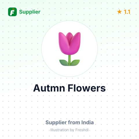 Autmn Flowers  – summary card, no photo uploaded yet