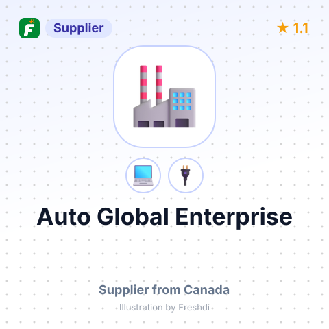 Auto Global Enterprise – summary card, no photo uploaded yet