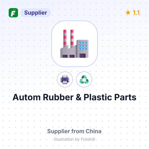 Autom Rubber & Plastic Parts – summary card, no photo uploaded yet