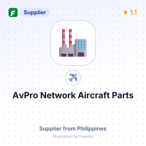 AvPro Network Aircraft Parts – summary card, no photo uploaded yet