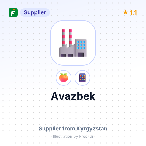 Avazbek  – summary card, no photo uploaded yet