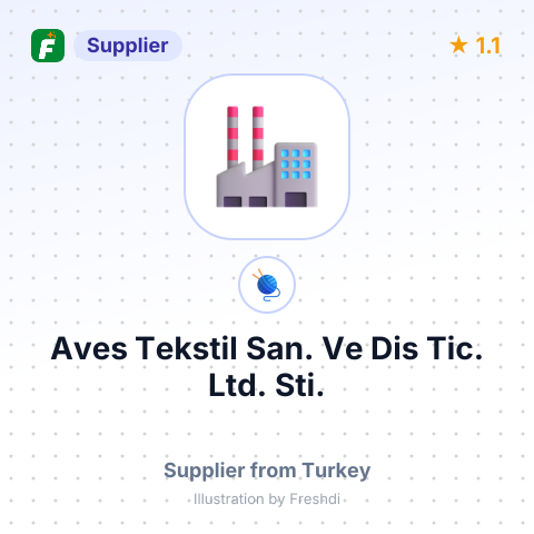 Aves Tekstil San. Ve Dis Tic. Ltd. Sti. – summary card, no photo uploaded yet