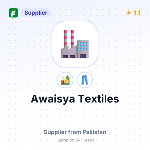 Awaisya Textiles – summary card, no photo uploaded yet