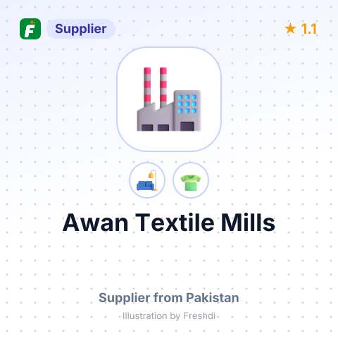 Awan Textile Mills – summary card, no photo uploaded yet