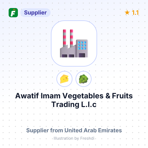 Awatif Imam Vegetables & Fruits Trading L.l.c  – summary card, no photo uploaded yet