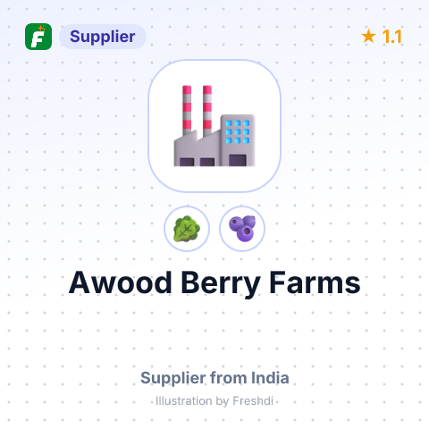 Awood Berry Farms  – summary card, no photo uploaded yet