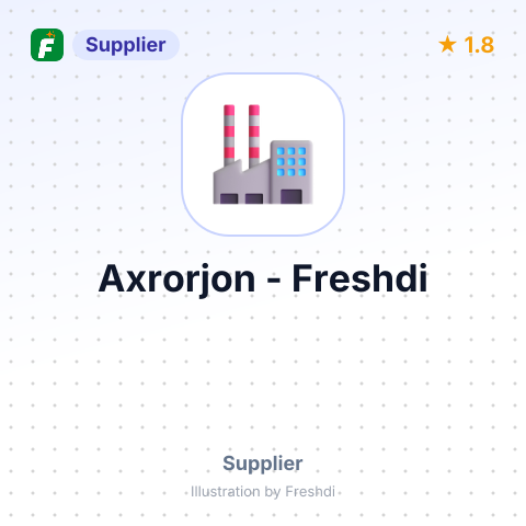 Axrorjon – summary card, no photo uploaded yet