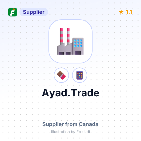 Ayad.Trade  – summary card, no photo uploaded yet