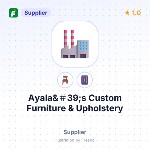 Ayala&＃39;s Custom Furniture & Upholstery – summary card, no photo uploaded yet
