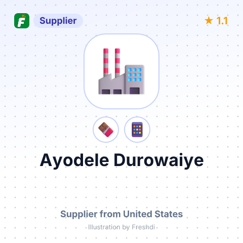 Ayodele Durowaiye  – summary card, no photo uploaded yet