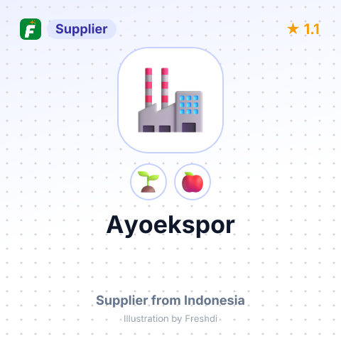 Ayoekspor  – summary card, no photo uploaded yet