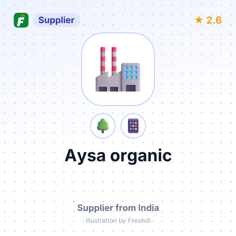 Aysa organic – summary card, no photo uploaded yet