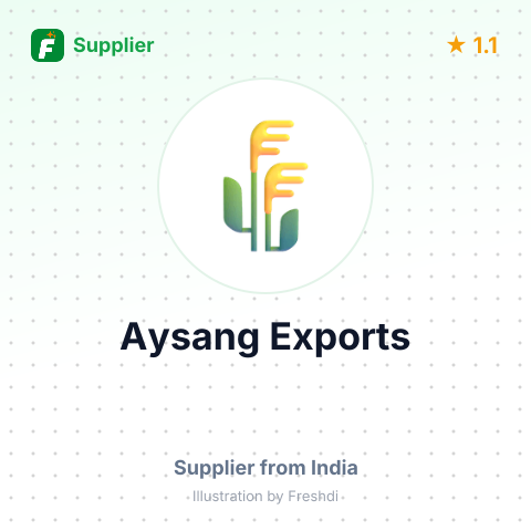 Aysang Exports  – summary card, no photo uploaded yet