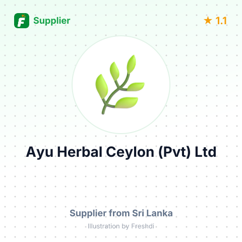 Ayu Herbal Ceylon (Pvt) Ltd  – summary card, no photo uploaded yet