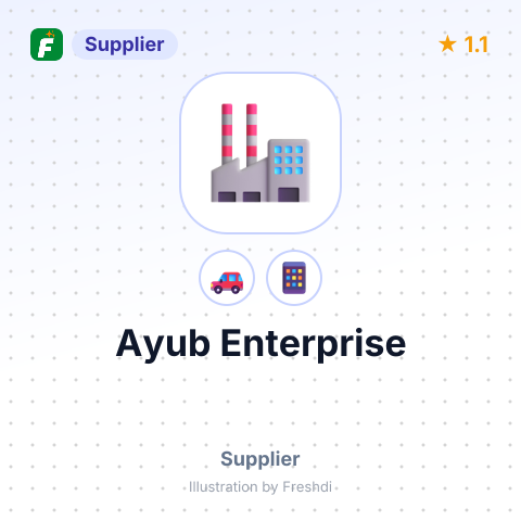 Ayub Enterprise – summary card, no photo uploaded yet