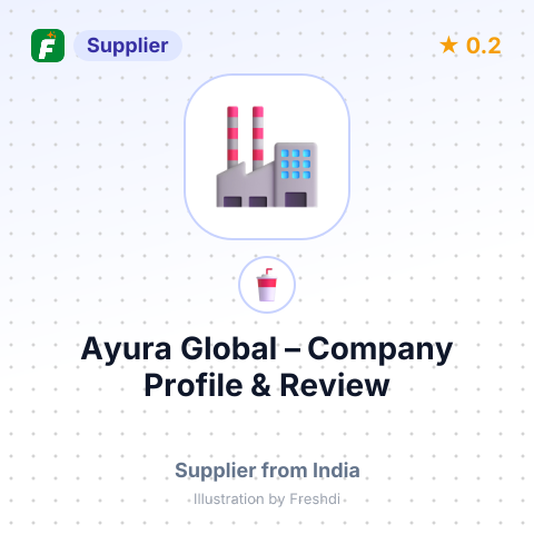 Ayura Global – summary card, no photo uploaded yet