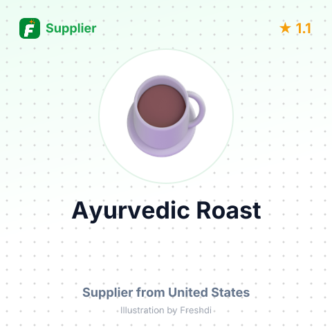 Ayurvedic Roast – summary card, no photo uploaded yet