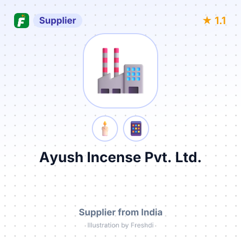 Ayush Incense Pvt. Ltd. – summary card, no photo uploaded yet