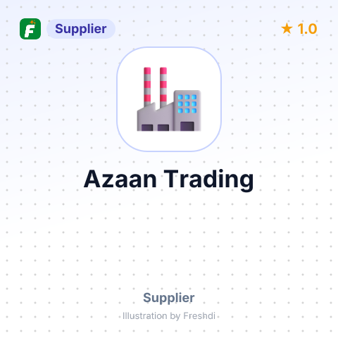 Azaan Trading – summary card, no photo uploaded yet