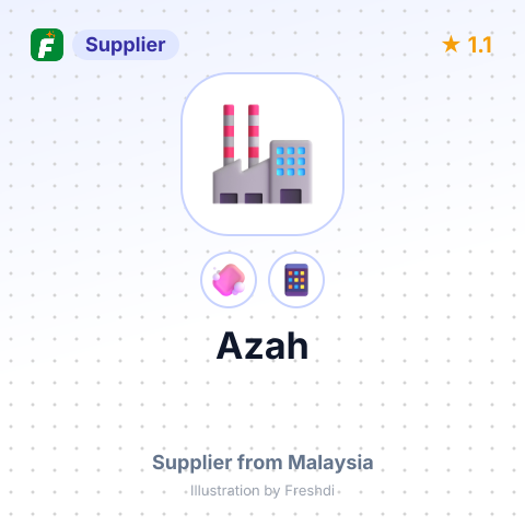 Azah – summary card, no photo uploaded yet