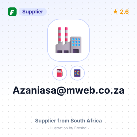 Azaniasa@mweb.co.za – summary card, no photo uploaded yet