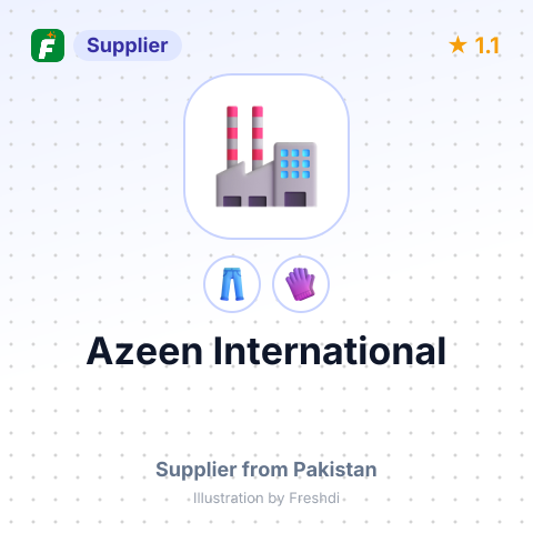 Azeen International – summary card, no photo uploaded yet