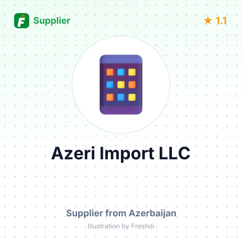 Azeri Import LLC  – summary card, no photo uploaded yet