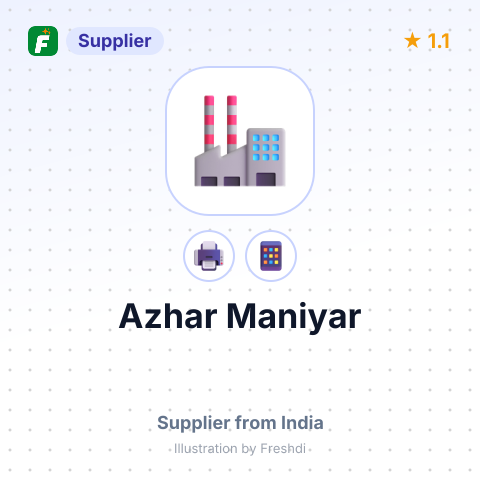 Azhar Maniyar – summary card, no photo uploaded yet