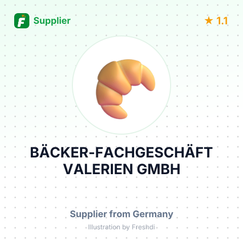 BÄCKER-FACHGESCHÄFT VALERIEN GMBH – summary card, no photo uploaded yet