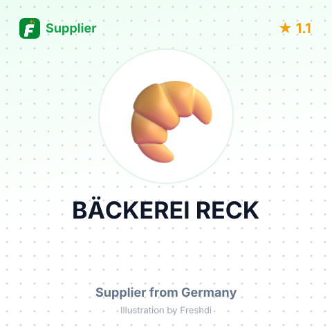 BÄCKEREI RECK – summary card, no photo uploaded yet