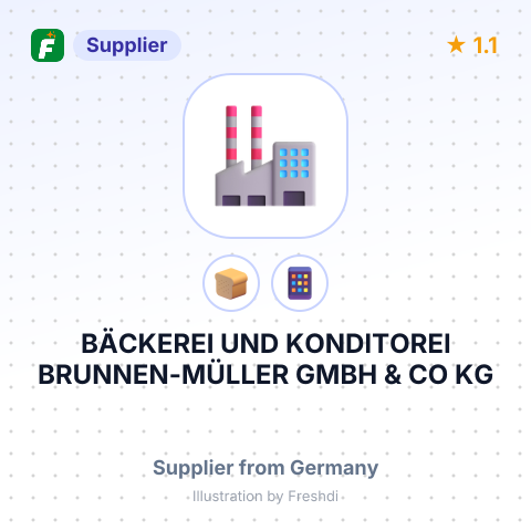 BÄCKEREI UND KONDITOREI BRUNNEN-MÜLLER GMBH & CO KG – summary card, no photo uploaded yet