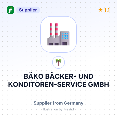 BÄKO BÄCKER- UND KONDITOREN-SERVICE GMBH – summary card, no photo uploaded yet
