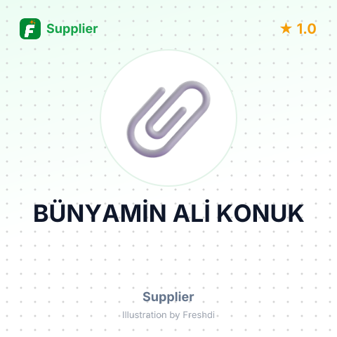 BÜNYAMİN ALİ KONUK – summary card, no photo uploaded yet