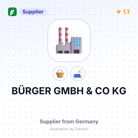BÜRGER GMBH & CO KG – summary card, no photo uploaded yet